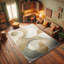 Machine Printed 229cm X 157cm Area Rug