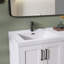 Armoire de meuble-lavabo autoportante en bois massif avec comptoir en bois massif 72 po Rocci-1781923925