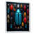 White Floater Framed