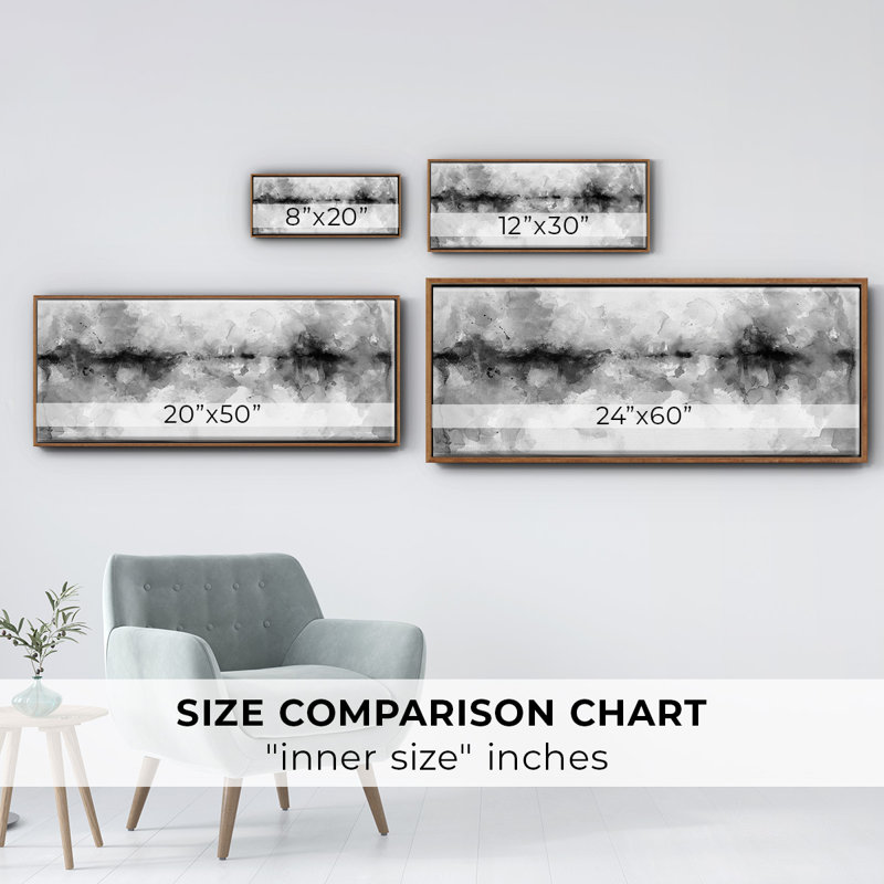 Island Mist- Framed Canvas