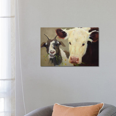 Farm Pals I by Carolyne Hawley - Wrapped Canvas Painting