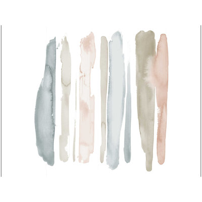 Aquarelle rayée biologique transitionnelle