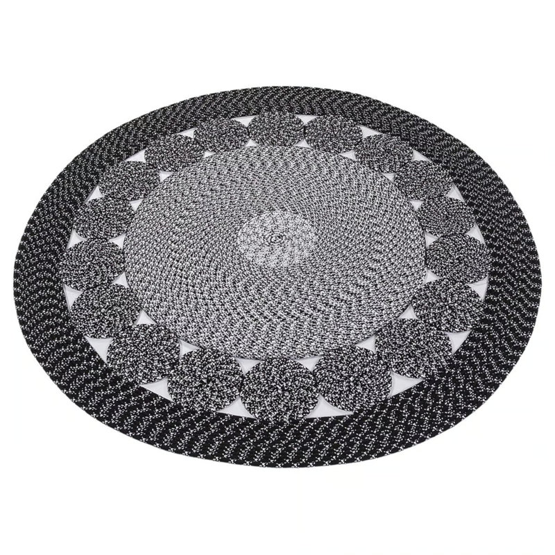 Tapis rond Seairra, Rond 6 pi 7 po