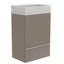 Meuble-lavabo autoportant avec lavabo en céramique-691879248