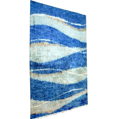 Angelyssa Abstract Hand Woven 160cm X 250cm Area Rug