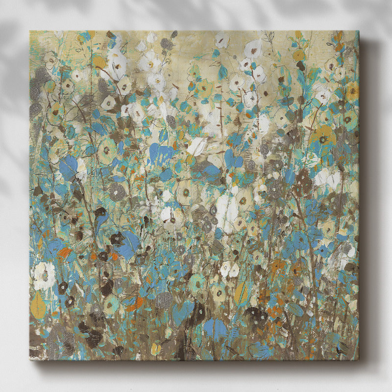 " Flowers For You I ", 8" H x 8" W x 1.5" D