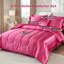 Ensemble d'édredon en satin pour grand lit 8 pièces Ensemble de literie en satin de soie soyeux avec 1 housse de coussin-123195291-123195301