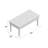 Vidor Glass Top Single Coffee Table