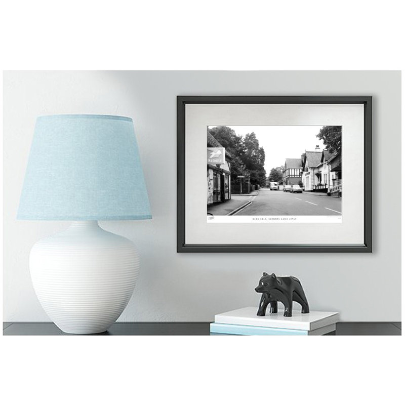 Kirk Ella, School Lane C1965 by Francis Frith - Single Picture Frame Print, 40cm H x 50cm W x 2.3cm D