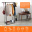 Musser Adjustable Clothes Rack