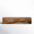 Wood Block Rectangular Bench with Elevated Base