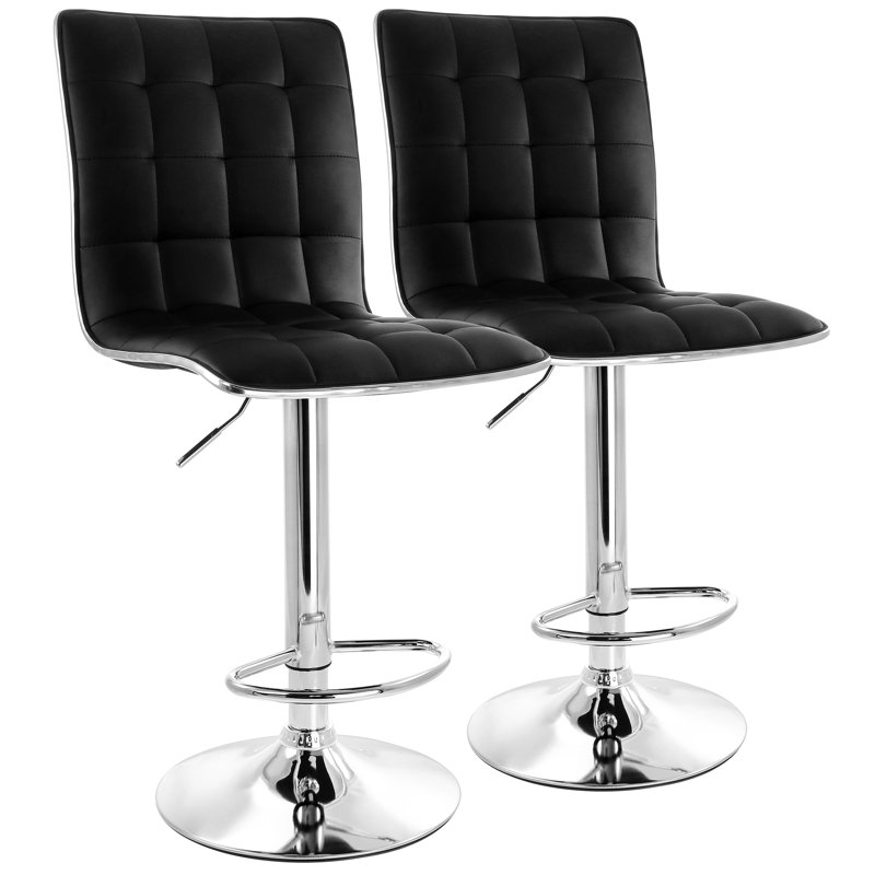 Tabouret de bar 2 pièces Orren Ellis