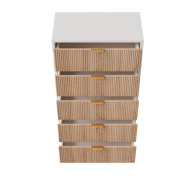 60 cm W Chest of 5 Drawers