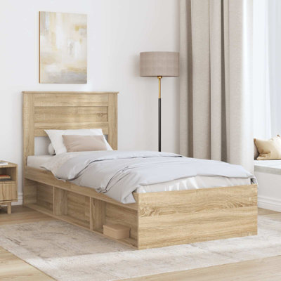 Solid Wood Bed
