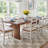 Ruma Dining Table Brown-103591096