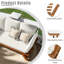 Canapé d'extérieur en bois ajustable Patio-1297074672-1297074678