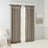 Twist Tab Top Lined Window Curtain Panel With Faux Silk Sheen And Enhanced Privacy For Elegant Light Control.-1559089381-1559089385