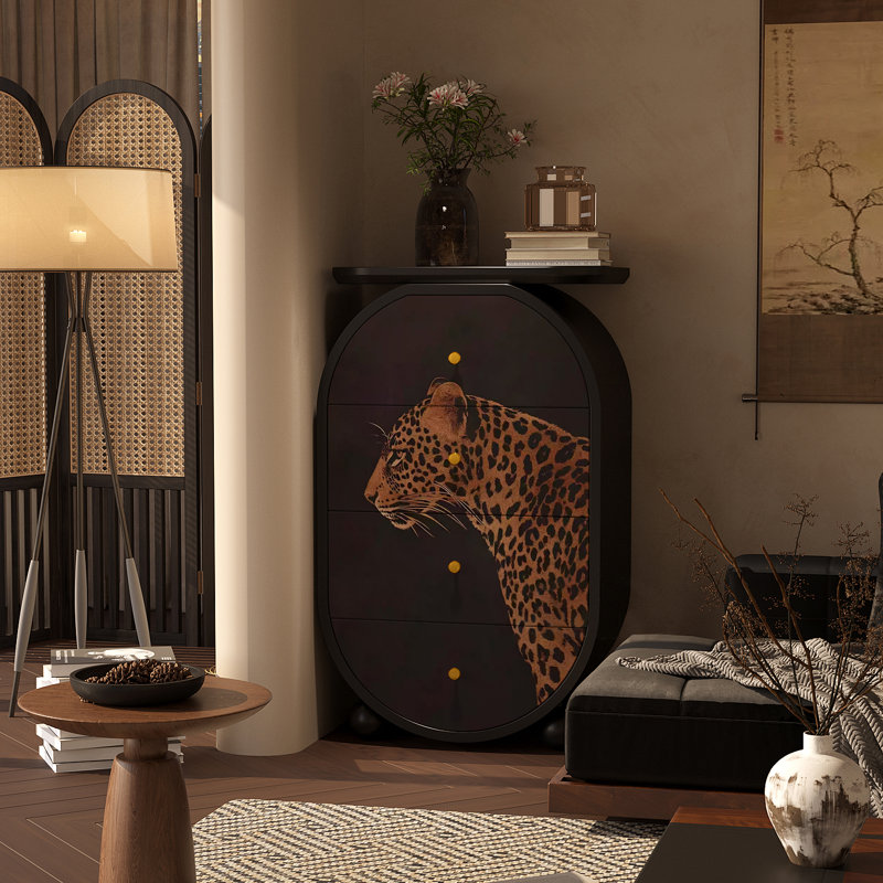 Armoire de rangement multifonctionnelle haut de gamme, Noir