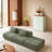 Extra-large Three-seater Chenille Fabric Compression Sofa-735171455