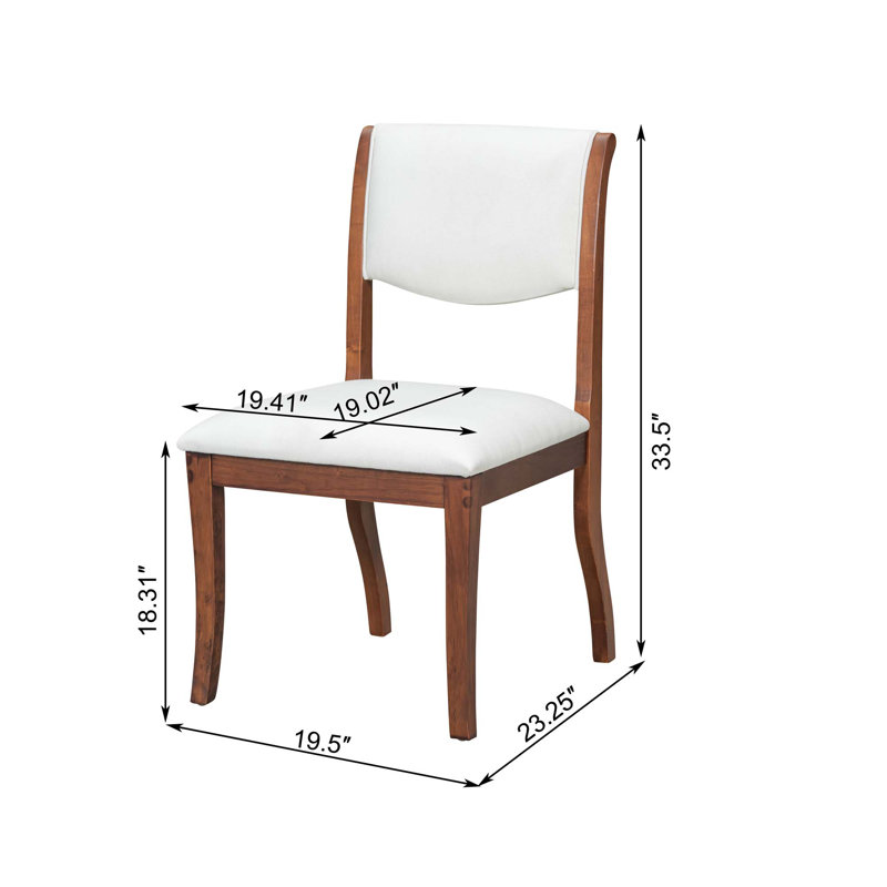 Ensemble de table de salle à manger pour 2 personnes, Noyer