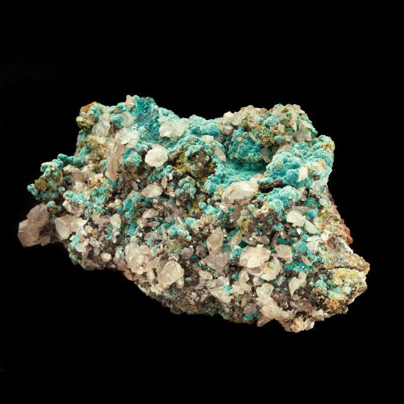 Cerrusite sur rosasite / 436 grammes