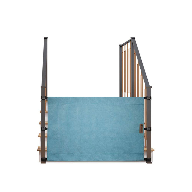 Safety Gate, 32" H x 42" W x 0.13" D, Crypton Seaside