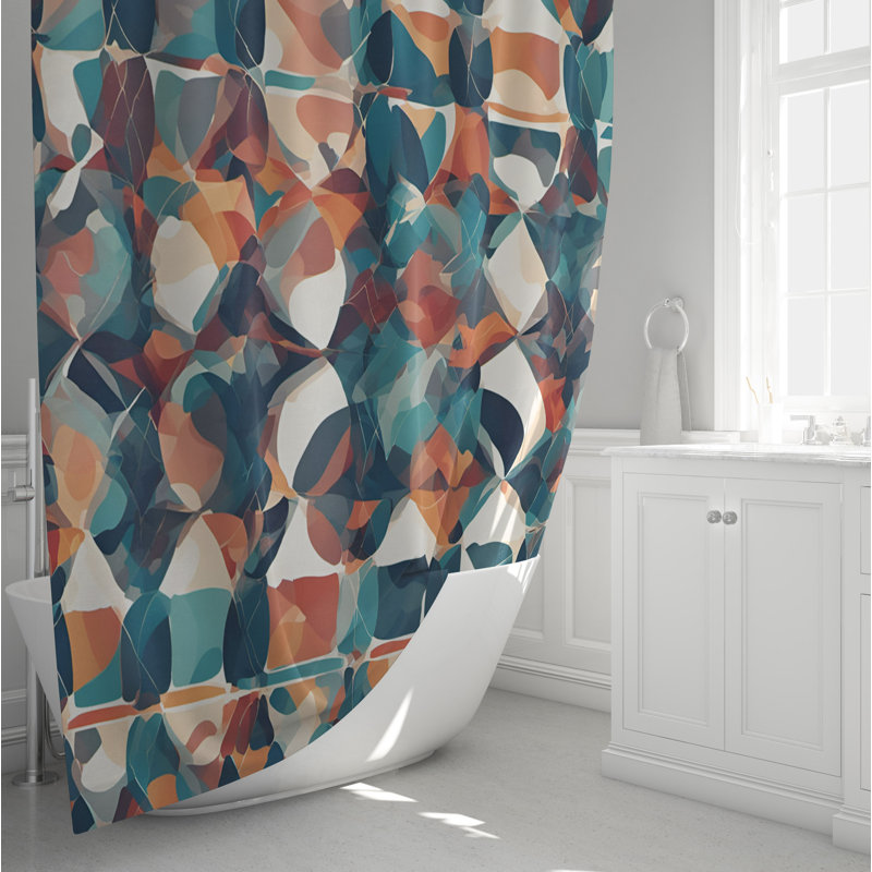Rideau de douche Carollton, H 72 po x l 70 po