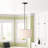 4 - Light Dimmable Drum Chandelier-2039564858-2039564861-2070968171