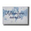 «World Map White and Blue v2» par Sue Schlabach, estampe numérique sur toile-1305600168