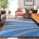 Premium Machine Washable Cerrito AMF585 Blue Rug