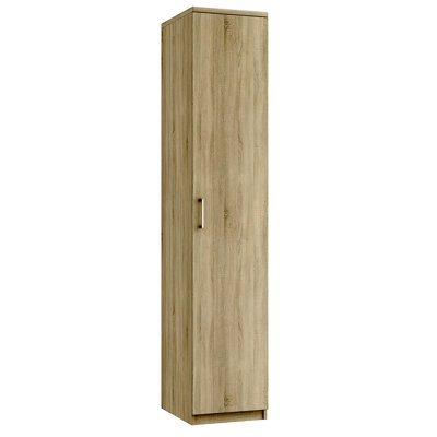 Marlow 1 Door Manufactured Wood Wardrobe