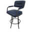 Tabouret de bar pivotant Crestino-1741402971
