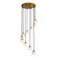 Flitwick 10 - Light Dimmable Tiered Chandelier