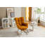 Chaise berçante en tissu Teddy-207878354