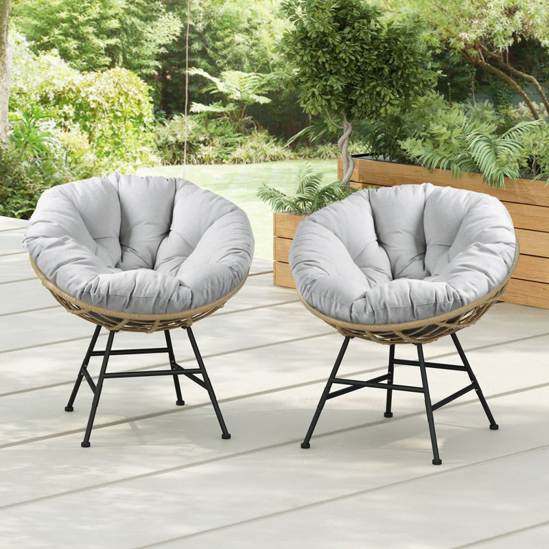 Ensemble de chaises d'extérieur Papasan