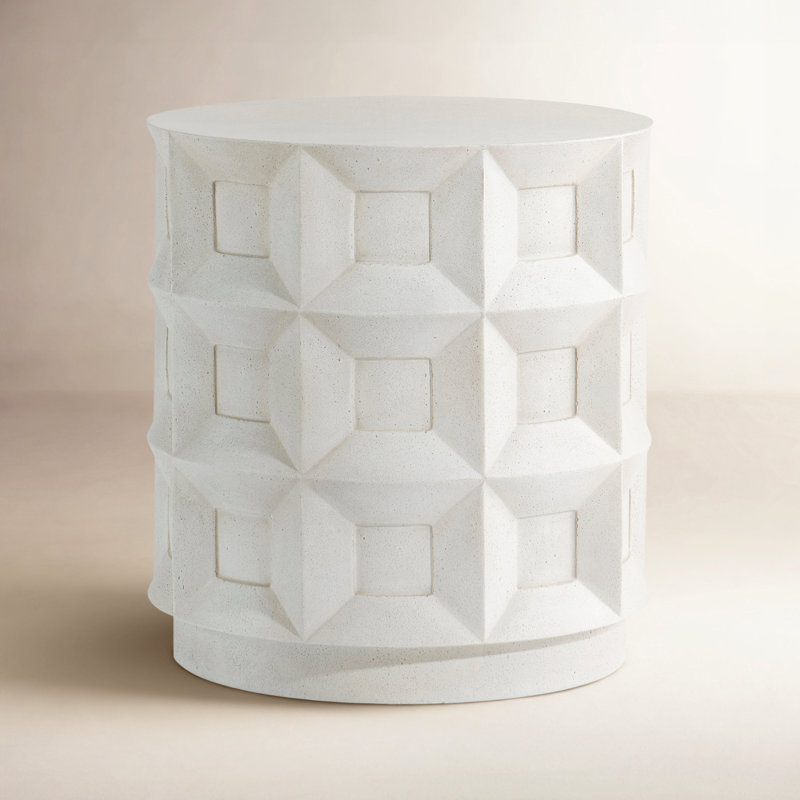 Prado Concrete Block End Table