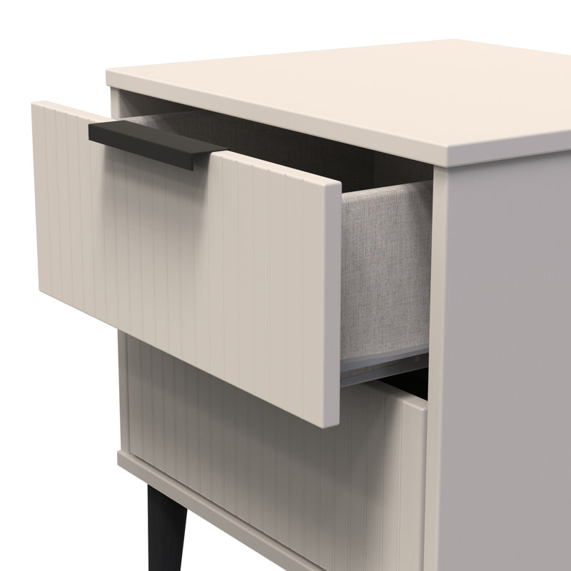Beranda 45cm W Manufactured Wood Bedside Table