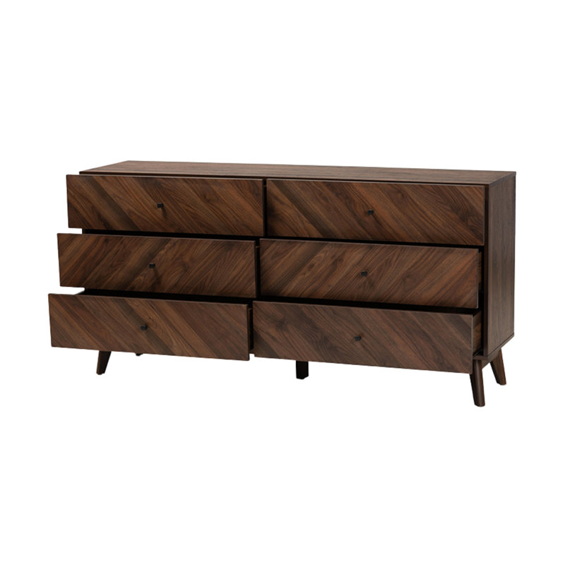Commode double 6 tiroirs Meisha