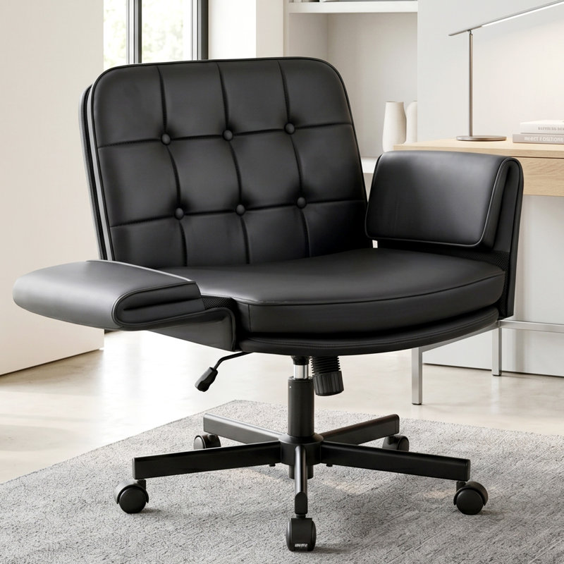 Fauteuil de bureau Criss Cross, Noir