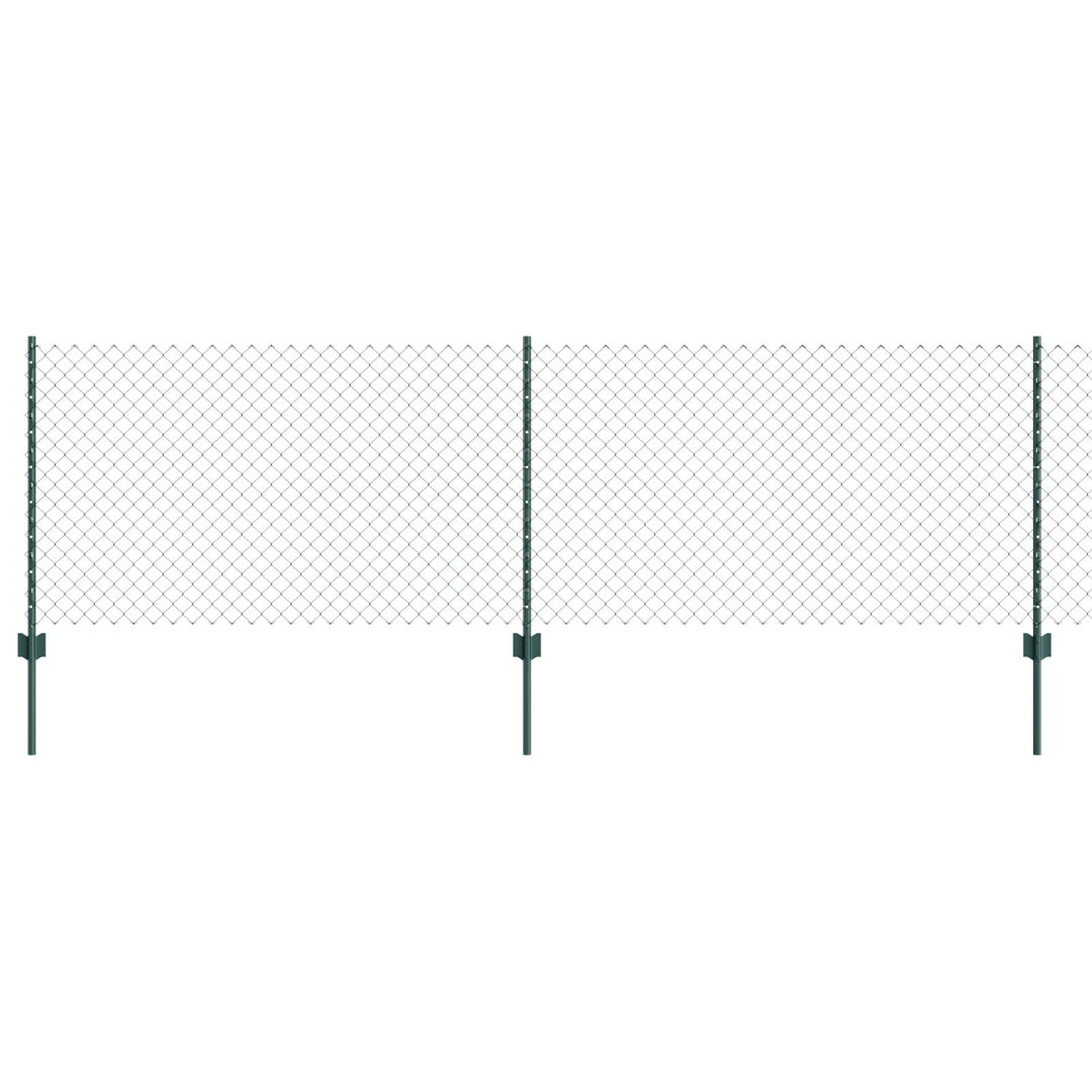 80cm H x 2500cm W Metal Border Fencing