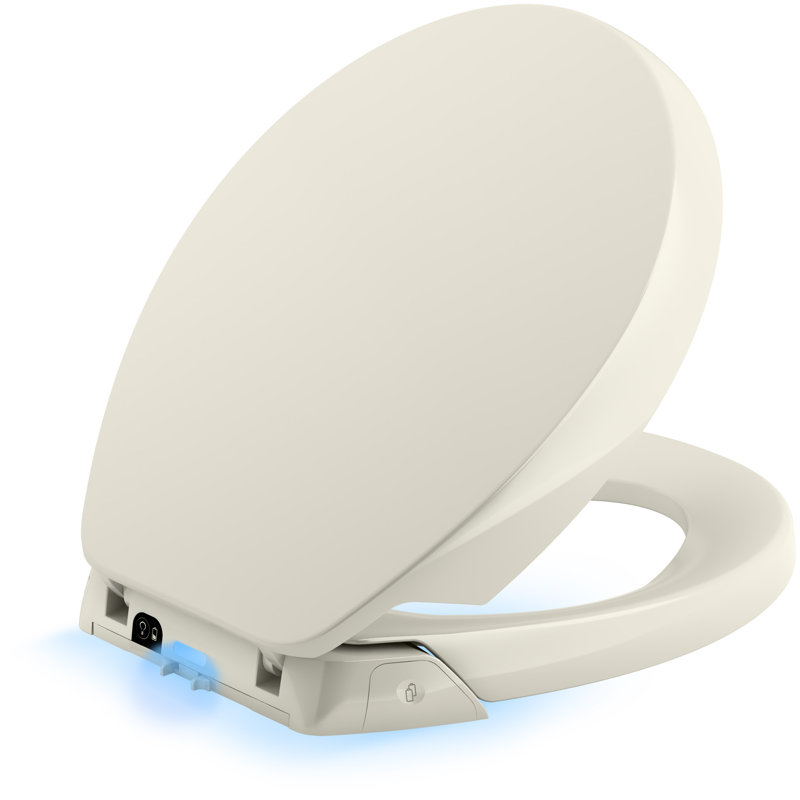 Siège de toilette rond Purefresh, Biscuit