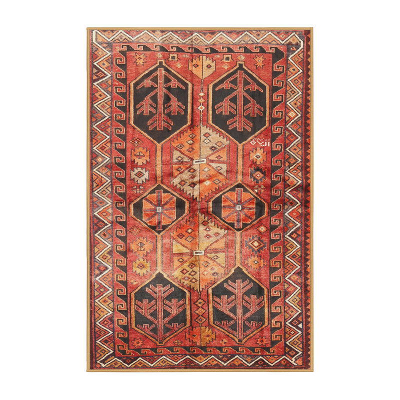 Southwestern Indoor Rug, Rectangle 6' x 9'