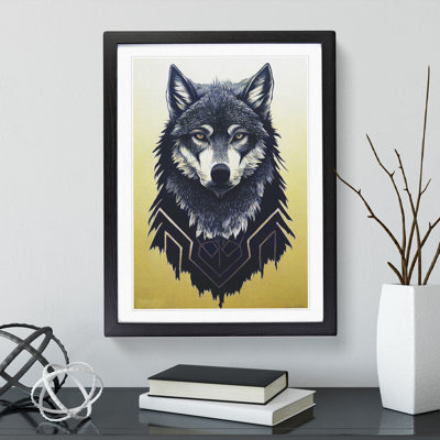Unique Wolf Art No.4 - Wall Art
