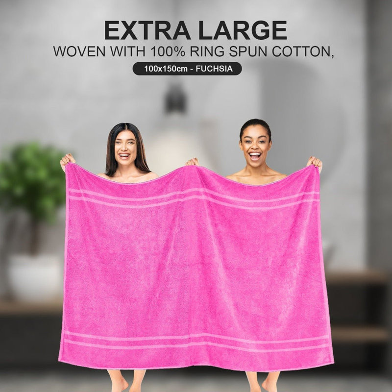 Marutani Bath Sheet 100x150cm, Pink