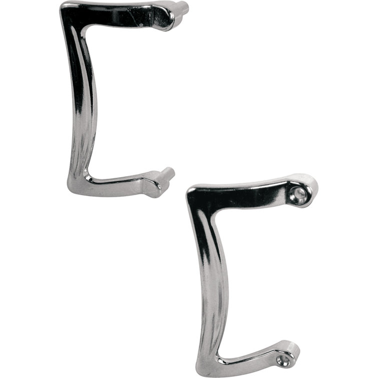 Chrome, Shower Door Handle Set