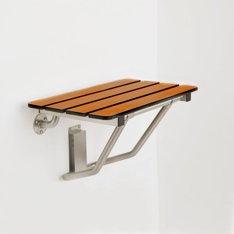 Banc de douche en teck