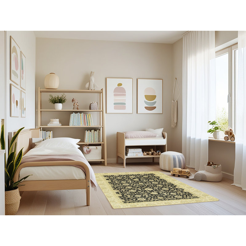 Tapis abstrait moderne 3676, Rectangle 3 pi x 5 pi