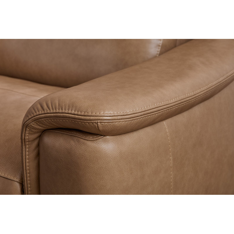 Fauteuil inclinable électrique avec repose-tête électrique Caldwell, Brun
