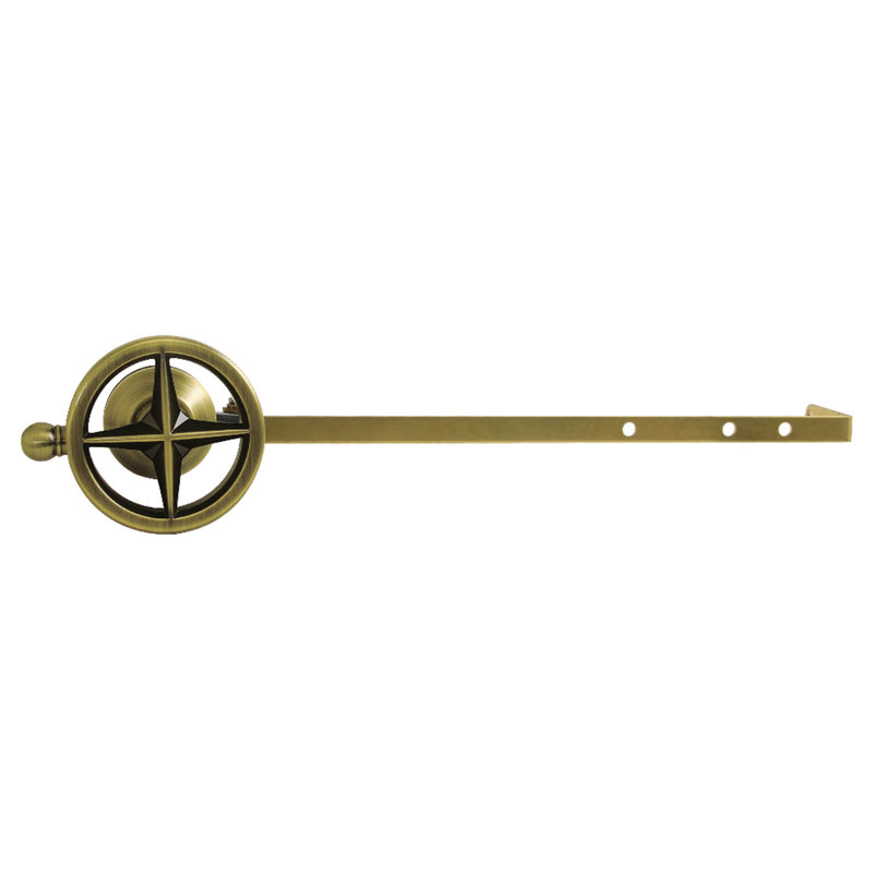 Levier de réservoir de toilette universel à fixation frontale ou latérale avec poignée moletée Kingston Brass Levante