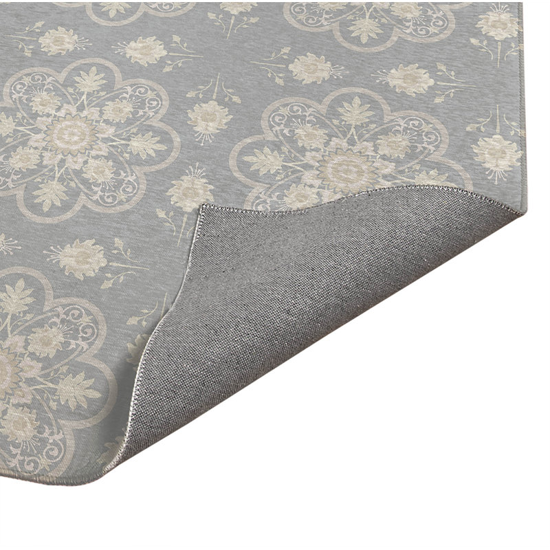 Tapis de lessive Skye, Gris ardoise, Rectangle 5 pi x 7 pi